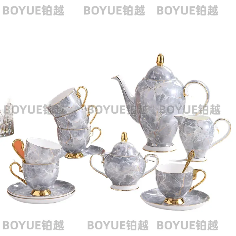 Luxe porseleinen koffiekopjes- - Luxury Gift Set recensie en prijs