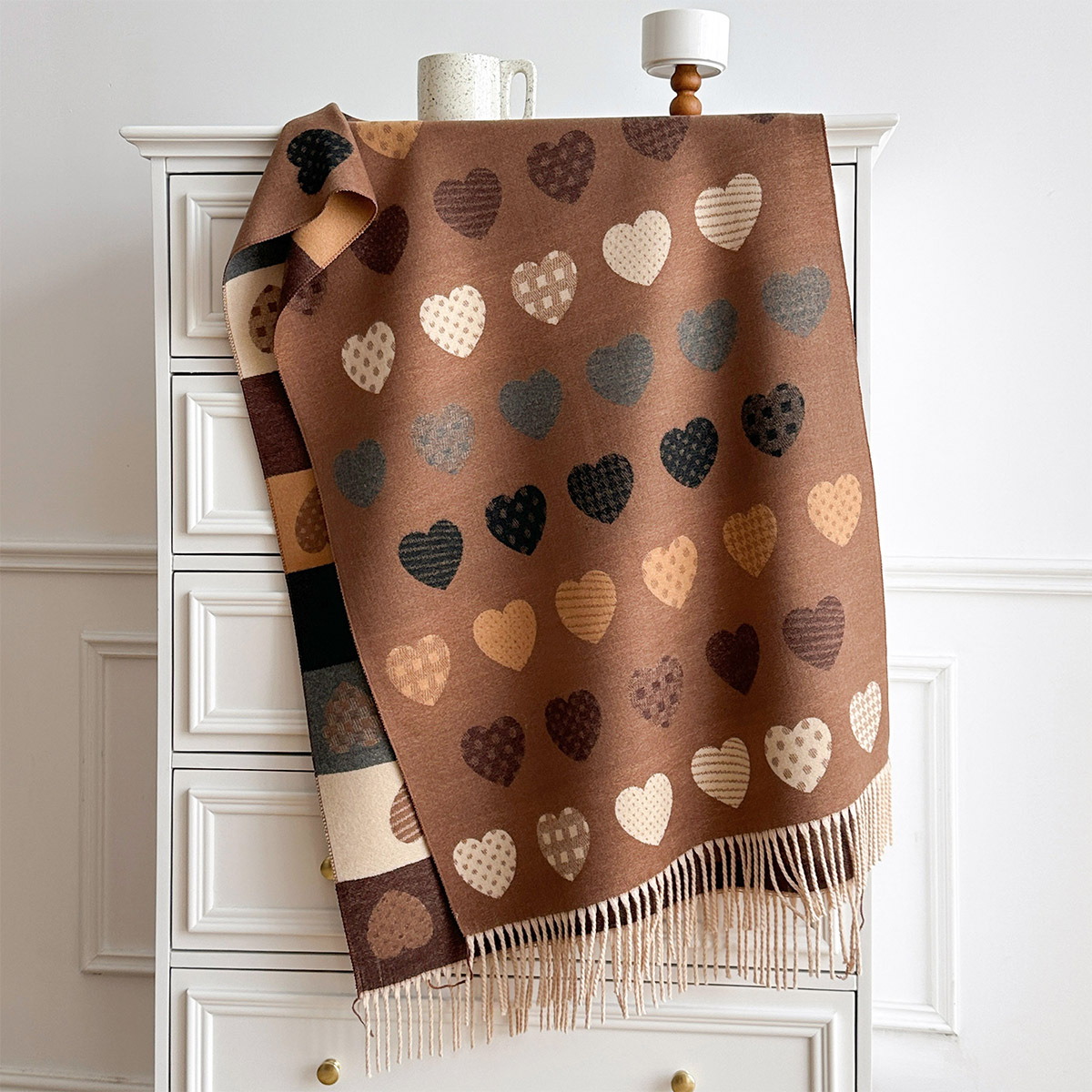 Dames imitatie kasjmier sjaal  - Cashmere Scarf recensie en prijs