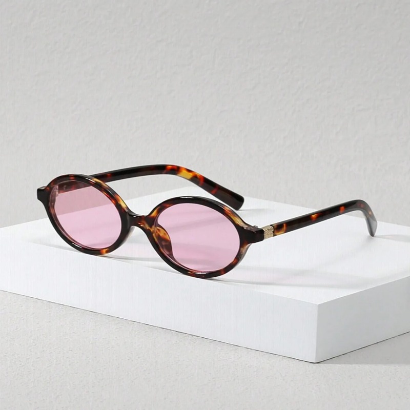 Vintage ovale zonnebrillen voo - Sunglasses Uv400 recensie en prijs