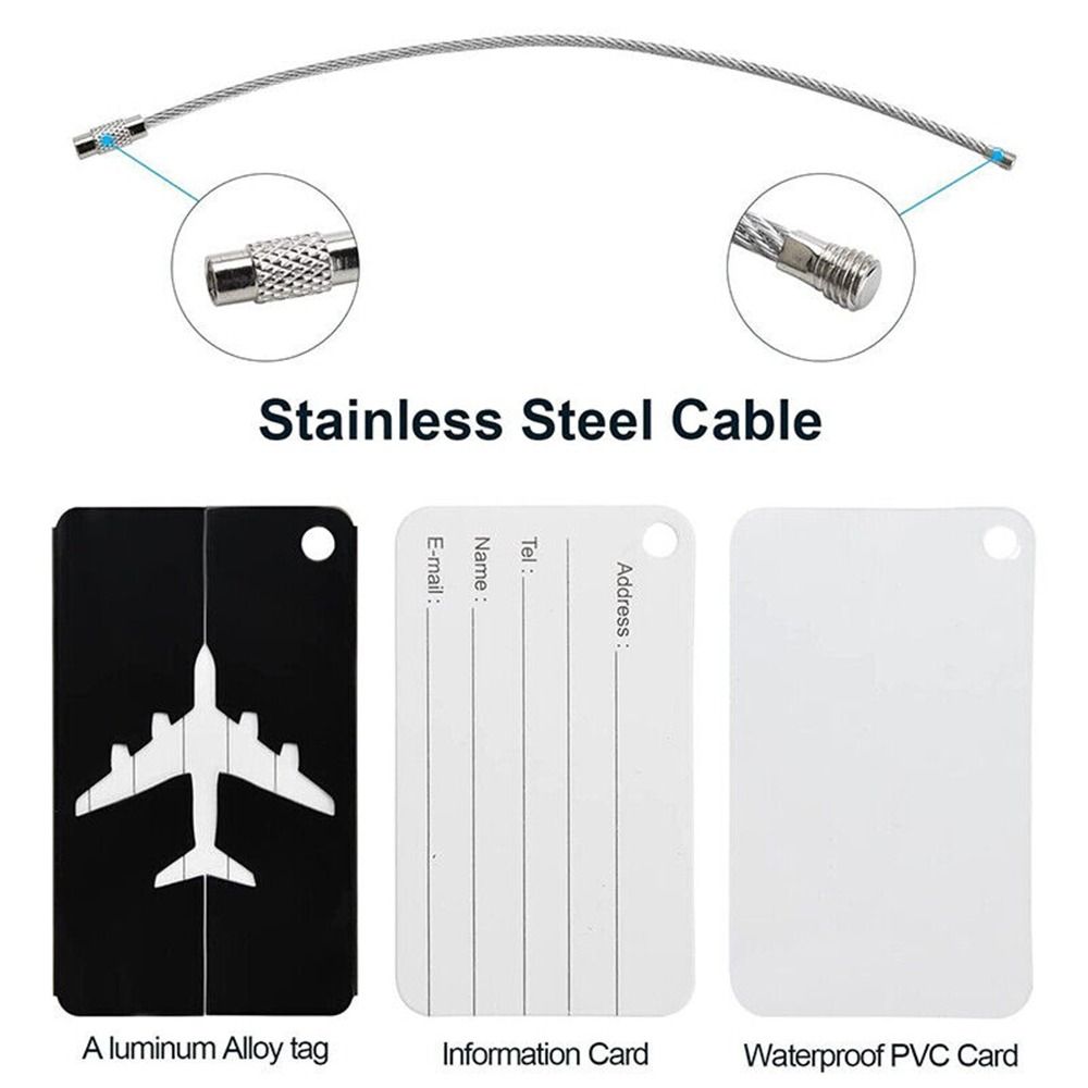 Aluminium Reisbagagelabels Her - Travel Luggage Set recensie en prijs