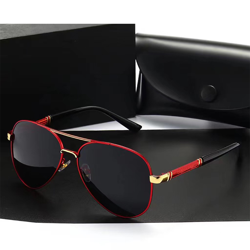 Luxe gepolariseerde metalen zo - Designer Sunglasses recensie en prijs