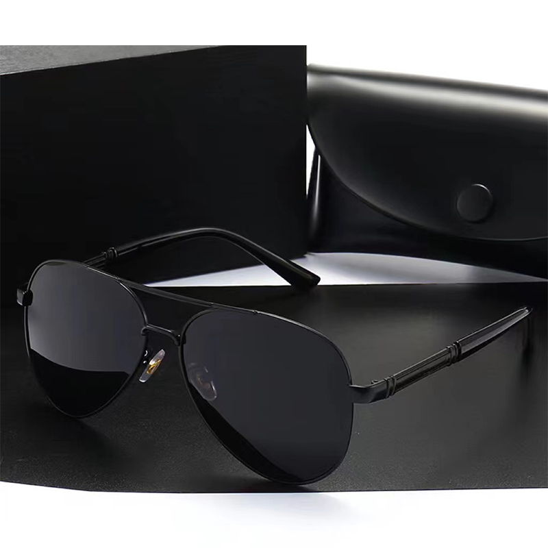 Luxe gepolariseerde metalen zo - Designer Sunglasses recensie en prijs